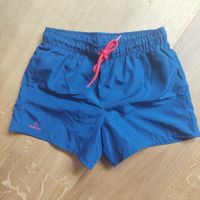Shorts / Badeshorts mit Netz,d`blau, Gr.122 =6J.